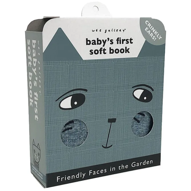 Wee Gallery Livre en Tissu - Animaux du Jardin