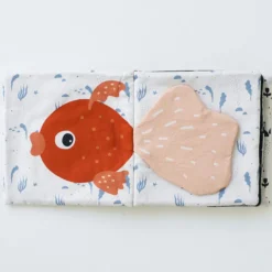 Wee Gallery Livre en Tissu - Peekaboo Pets