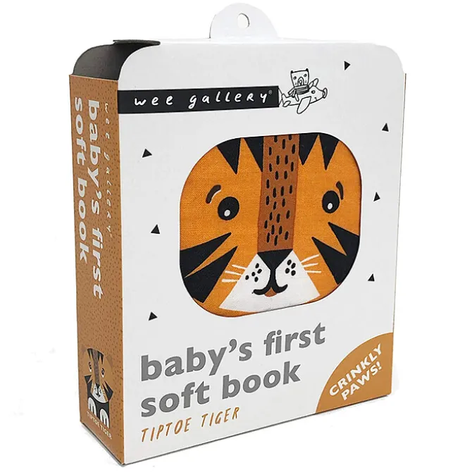 Wee Gallery Livre en Tissu - Tigre