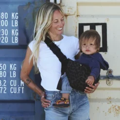 Wildride Porte-bébé pour Grand Enfant - Léopard Gris