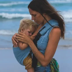 Wildride Porte-bébé pour Grand Enfant - Denim