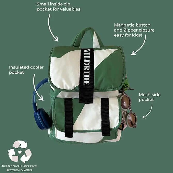 Wildride Sac à Dos - Green Graphic