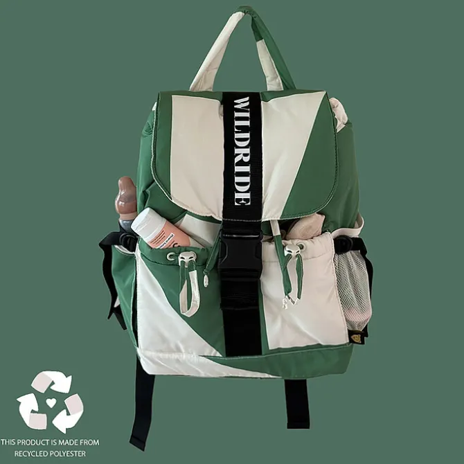 Wildride Sac à Dos à Langer - Green Graphique