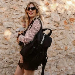 Wildride Sac à Dos à Langer - Noir