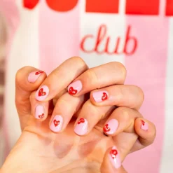 YAKA Vernis à Ongles 2-en-1 Nail Art - Lait Fraise