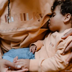You&Milk Sweat Bébé faMILKy Abricot - 3 Mois