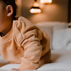 You&Milk Sweat Bébé faMILKy Abricot - 3 Mois