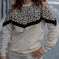 You&Milk Sweat d'Allaitement Le Graou Just Mama Léopard - XL