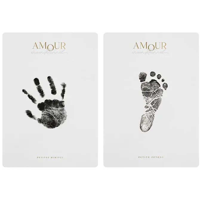 Zakuw Kit de Cartes Empreintes
