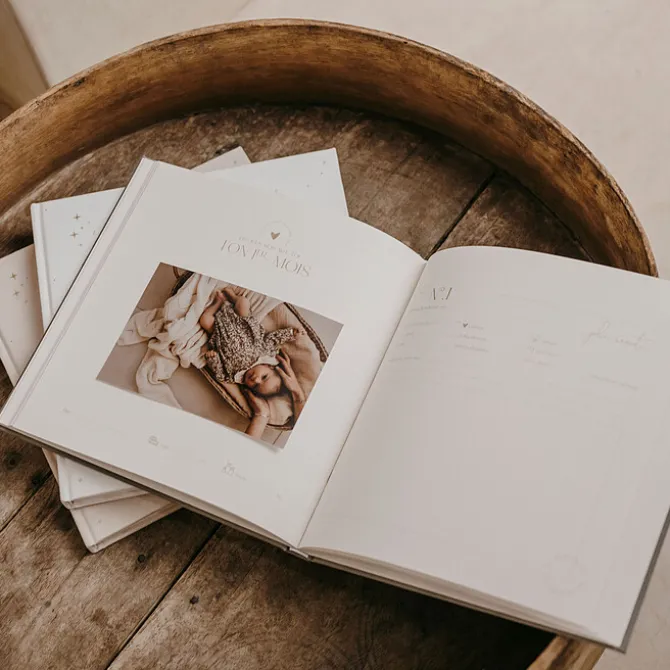 Zakuw Livre de Naissance Petit Amour - Sauge