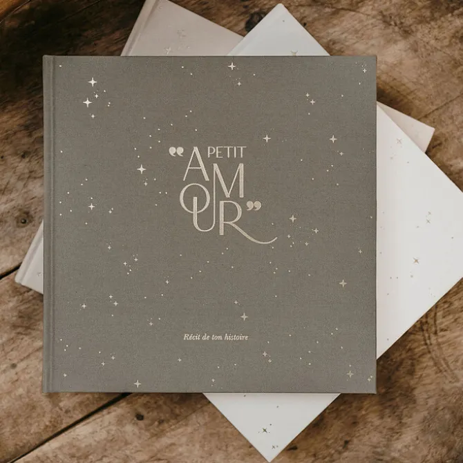 Zakuw Livre de Naissance Petit Amour - Sauge