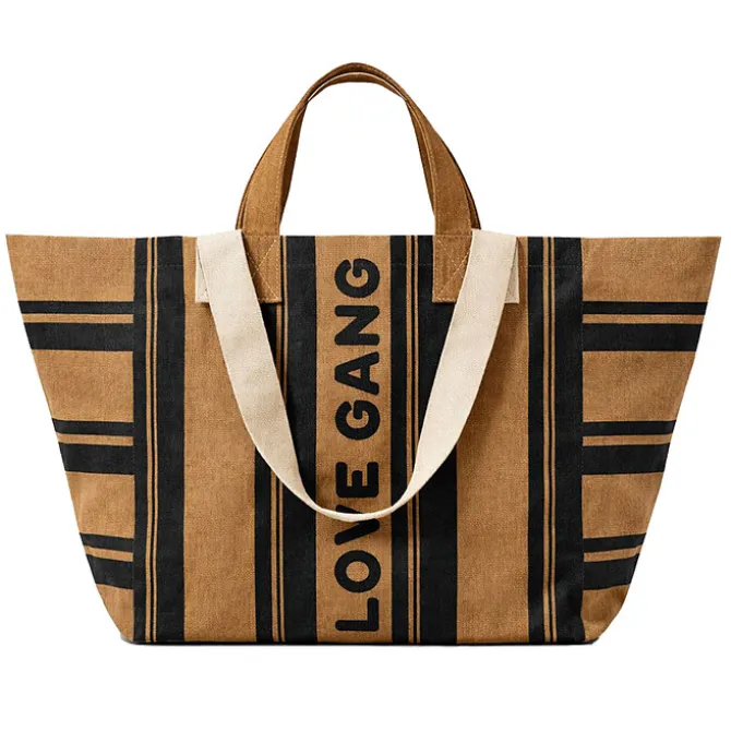 Zakuw Sac Kaba - Love Gang Rayures Camel