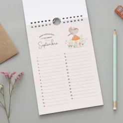 Zü Calendrier des Anniversaires - Ginko