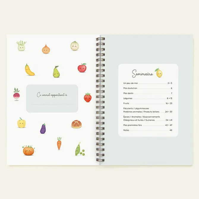 Zü Carnet de Diversification Alimentaire