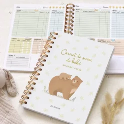 Zü Carnet de Suivi de Bébé Ours - 6 Mois